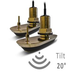 Raymarine Element RV-220 Bronze Through-Hull Transducer Set / 20° deadrise angle