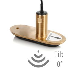 Raymarine Element RV-200 Bronze Thru-Hull Transducer / 0° deadrise angle