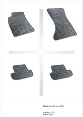 Λαστιχένια πατάκια Frogum για AUDI A5 / S5 / Coupe / Cabrio (2007-2016) - 4τμχ. - 0722