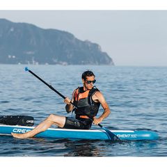 Cressi Unisex Element Isup Set 10.2 Φουσκωτό Σκληρό και Άκαμπτο Λευκό/Μπλέ Ένα μέγεθος
