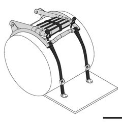 Σκάλα Φουσκωτού Για Μπαλόνι Osculati Inox AISI 316 343mm X 1130mm