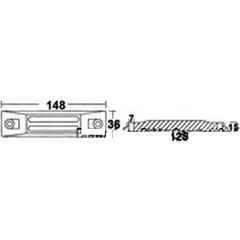 Ανόδιο Honda 40-50Hp 06411-ZV-5000 Polipodio Italy