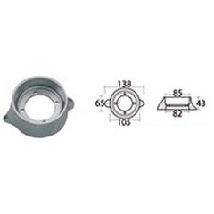 Ανόδιο Volvo VP005 875812 Sail Drive 110 Polipodio Italy