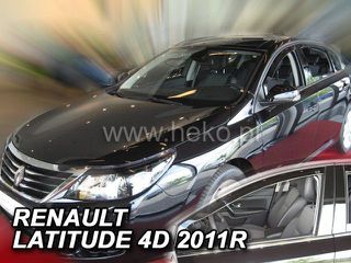 Ανεμοθραύστες για Renault Latitude (2011+) sedan - 2 τμχ εμπρός - 27181
