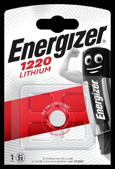 mini Energizer CR1220 lithium battery