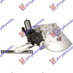 Γρύλλος Παραθύρου Πίσω Ηλεκτρικός (827009U00B) Δεξίς για NISSAN NOTE 06-13