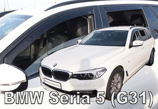 Ανεμοθραύστες για BMW 5 G31 (2017+) Combi - 4 τμχ. εμπρός και πίσω - 11172