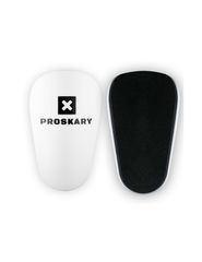 Proskary Mini white football shin guards
