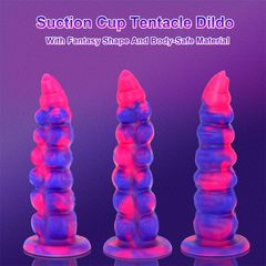 Thrusting Fantasy Vibrating Dildo Remote Control 9 Vibration Modes 3 Thrusting Modes-thumb-3