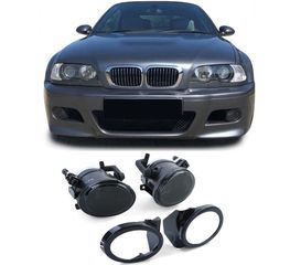 Προβολάκια Ομίχλης Για Bmw E46 98-05 M-Tech / M3 & E39 95-03 M-Tech / M5 Φιμέ  2 Τεμάχια