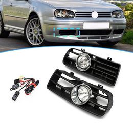 Set Προβολείς Ομίχλης Για VW Golf IV (4)  2 Τεμάχια ( 2 Λάμπες , 2 Προβολάκια , 2 Δυχτακια )
