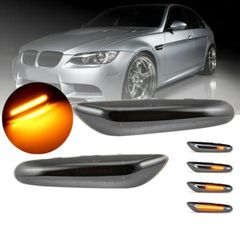 Carro Led φλας φτερού για BMW E90 / E91 / E92 / E93 / E87 / X1 - φιμέ με τρεχούμενο φλας / 2 Τεμάχια / CA-012041