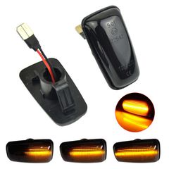 Carro Led φλας φτερού για Citroen Berlingo, Jumpy, Saxo, Xsara, Xantia / Peugeot 106, 306, 806, Partner, Jumpy / Fiat Scudo, Ulysse - φιμέ με τρεχούμενο φλας / 2 Τεμάχια / CA-012053