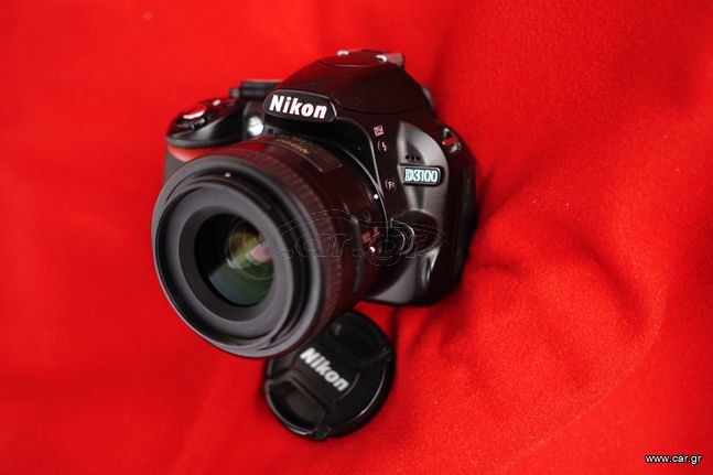 Nikon 3100 DSLR+Φακός AF-S DX Nikkor 35mm f/1.8G