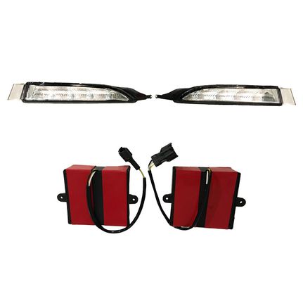 Μπροστινός Προφυλακτήρας Για VW Scirocco 08-14 R20 Look Με DRL Scirocco - 0025095