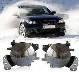 JOM 245087 Προβολείς Ομίχλης Για Bmw 3 E46 03-06, E90/E91 04-11, 5 E60/E61 04-10, 6 E63/E64 04-10, X3 E83 03-07 Φιμέ / Smoke 2 Τεμάχια