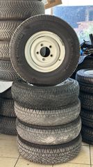 ΓΝΗΣΙΕΣ ΖΑΝΤΕΣ ΑΠΟ LAND ROVER DEFENDER 5X165 ΚΑΡΕ ΣΕ ΑΡΙΣΤΗ ΚΑΤΑΣΤΑΣΗ ΜΕ ΕΛΑΣΤΙΚΑ  7.50X16