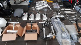 stavros kai timonoplaka alouminiou cnc mavro - asimi gia kalamia 26mm honda z50j Z50R monkey Gorilla skyteam Jincheng Jintong JC50 MODIFYING GARAGE "since1993" TAKEGAWAGR - 4miniracingparts,gr