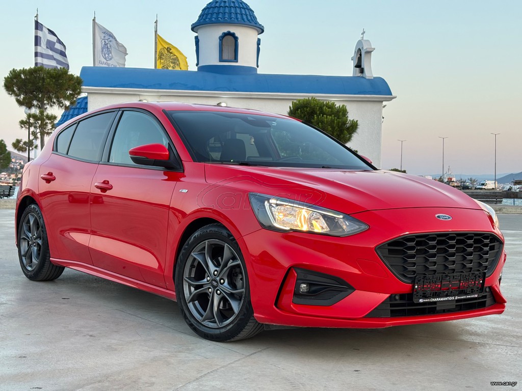 Ford Focus 2019 1.5EcoBlue ST-Line/ΑΥΤΟΜΑΤΟ/βιβλιο service