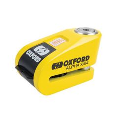ΚΛΕΙΔΑΡΙΑ ΔΙΣΚΟΦΡΕΝΟΥ OXFORD ΜΕ ΣΥΝΑΓΕΡΜΟ Alpha XA14 Alarm Disc Lock Yellow/Black