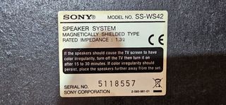 SONY SS-WS 42 PASSIVE SUBWOOFER 8 ''-thumb-4