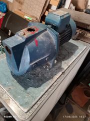 Μοτέρ 1Hp 220V με αντλία νερού, από γενική συντήρηση ( Αλλαγή ρουλεμάν, εσωτερικό καθάρισμα κ.α.)