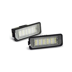 Led Φαναράκια Πινακίδας Για Vw Golf, Passat, Polo, Beetle, Eos, Phaeton, Lupo Ζευγάρι 2 Τεμάχια Eos - 0008748