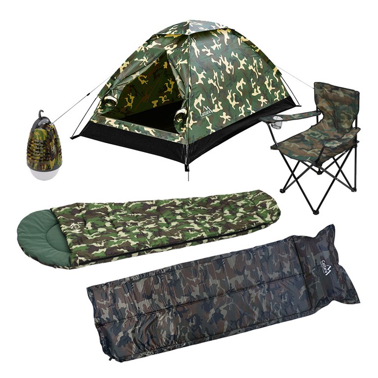 Είδη camping camouflage σετ προσφοράς 5τμχ