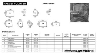 VALMET 2000 SERIES ΚΡΥΣΤΑΛΛΑ ΚΑΜΠΙΝΑΣ