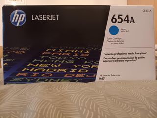 HP 654A Γνήσιο Toner Laser Εκτυπωτή Κυανό 15000 Σελίδων (CF331A)