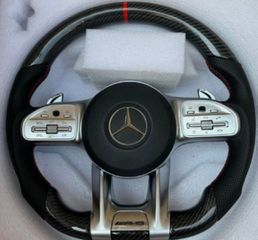 Mercedes Benz AMG Carbon Τιμόνι Με αερόσακο