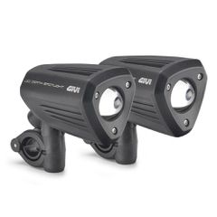 Σετ Προβολάκια GIVI S312 LED Αλουμινίου Μαύρα S312