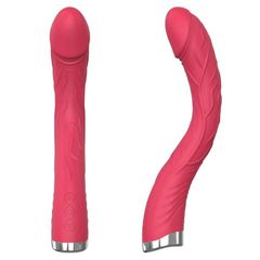 Ultra Long Silicone Vibrator with Deep Reach-thumb-4