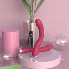 Ultra Long Silicone Vibrator with Deep Reach-thumb-3