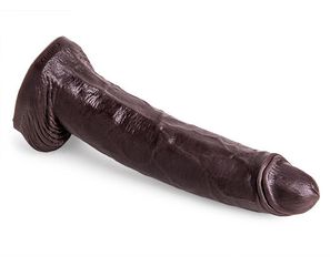 Mr. Hankey's Toys Cutler X Dildo - Dark Skin One Size