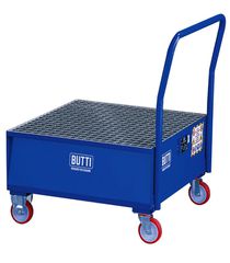 Butti 821ER Τρόλεϊ Μεταφοράς & Αποθήκευσης 1 Βαρελιού 200lt με Ελαιολεκάνη 205lt