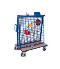 Variofit sw-800.801 Τρόλεϊ Εργασίας με Ράφι για Φορτίο Βάρους ως 500kg