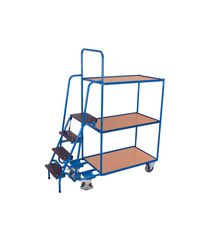 Variofit sw-600.616 Τρόλεϊ Μεταφοράς με Σκάλα για Φορτίο Βάρους ως 250kg