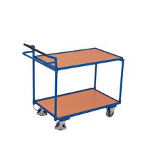 Variofit sw-600.548 Τρόλεϊ Μεταφοράς 2 Επιπέδων και Χειρόφρενο για Φορτίο Βάρους ως 250kg