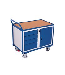 Variofit sw-600.606 Πάγκος Εργασίας Κινητός για Φορτίο Βάρους ως 250kg