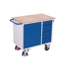 Variofit sw-985.000 Πάγκος Εργασίας Κινητός για Φορτίο Βάρους ως 400kg