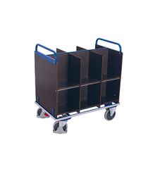 Variofit sw-700.995 Τρόλεϊ Εγγράφων με 12 Θήκες για Φορτίο Βάρους ως 400kg