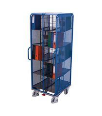Variofit sw-574.002 Τρόλεϊ Εγγράφων με 20 Θήκες για Φορτίο Βάρους ως 500kg
