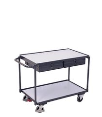 Variofit sw-600.939 Πάγκος Εργασίας Φορητός 2 Επιπέδων για Φορτίο Βάρους ως 250kg