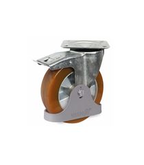 Variofit rsa-200.403 Τροχός με Ελαστικά Πολυουρεθάνης 92° Shore A για Φορτίο Βάρους ως 1500kg