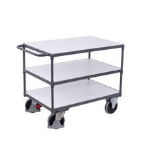 Variofit sw-800.662 Τρόλεϊ Μεταφοράς ESD 3 Επιπέδων για Φορτίο Βάρους ως 250kg