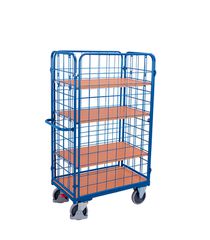 Variofit sw-800.311 Τρόλεϊ Μεταφοράς 4 Επιπέδων για Φορτίο Βάρους ως 500kg
