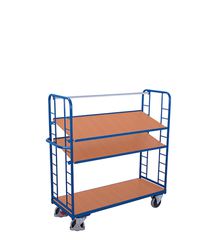 Variofit sw-640.201 Τρόλεϊ Μεταφοράς 3 Επιπέδων για Φορτίο Βάρους ως 400kg