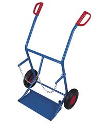 Variofit fk-1101 Καρότσι Μεταφοράς 2 Φιαλών 20 lt για Φορτίο Βάρους 100kg