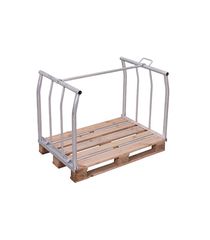 Variofit vpa-100.005 Παλετοκιβώτιο Συναρμολογούμενο Γαλβανιζέ Τύπου 66 για Φορτίο Βάρους ως 500kg